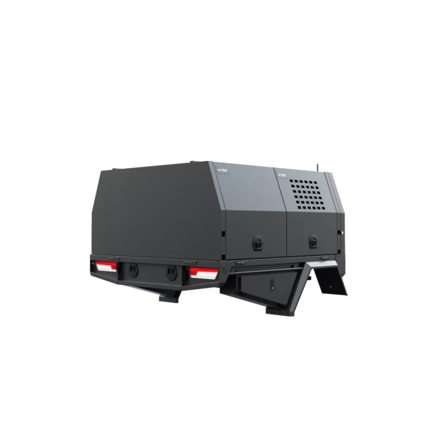 Trojan Canopies 1800mm dog box canopy driver side closed from rear