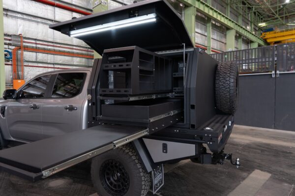 Premium Pantry by Trojan Canopies in Next Gen Ford Ranger