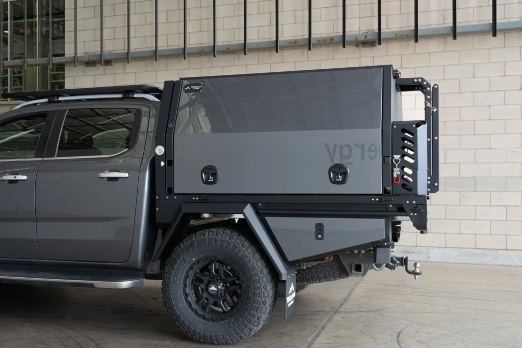 Alloy Tray and Canopy package on VW Volkswagen Amarok passenger side