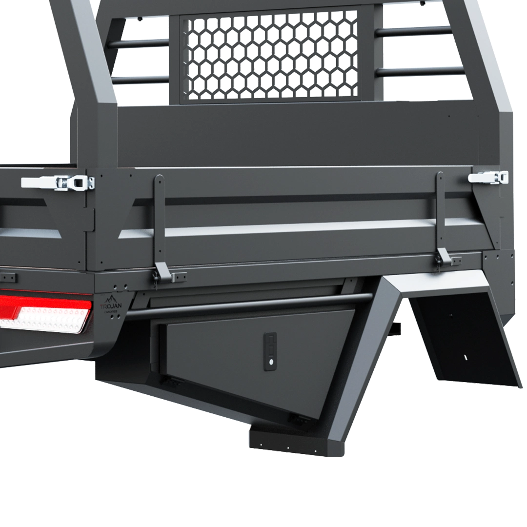 Customisable ute side panels for aluminium trays