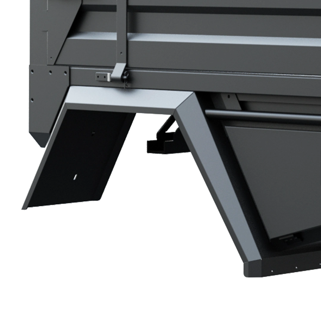 Tapered wheel arches on Trojan Canopies trays