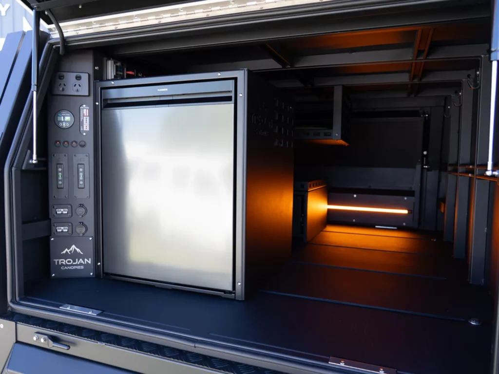 Dometic Upright 80L Fridge in Trojan Canopy