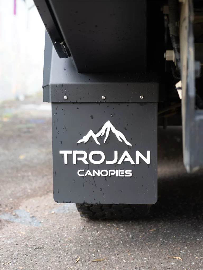 Trojan Canopies mud flaps