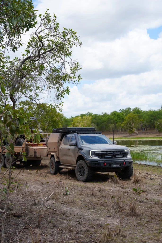 Tom Howe Ford Raptor with ATV