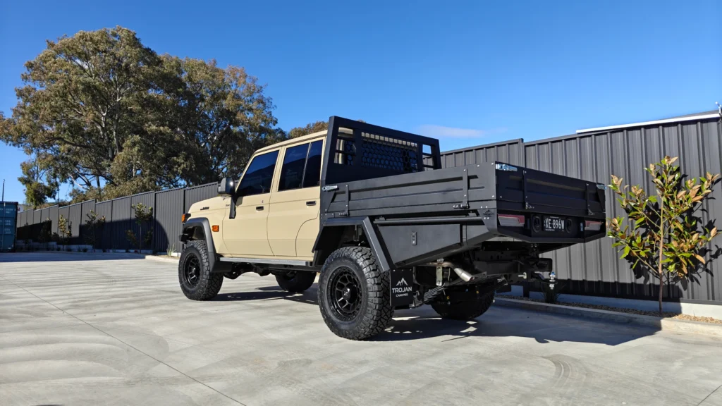 79 Series with 1800mm Trojan Aluminium Tray