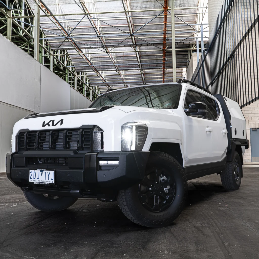 Kia Tasman with Trojan Canopies Tray and Canopy