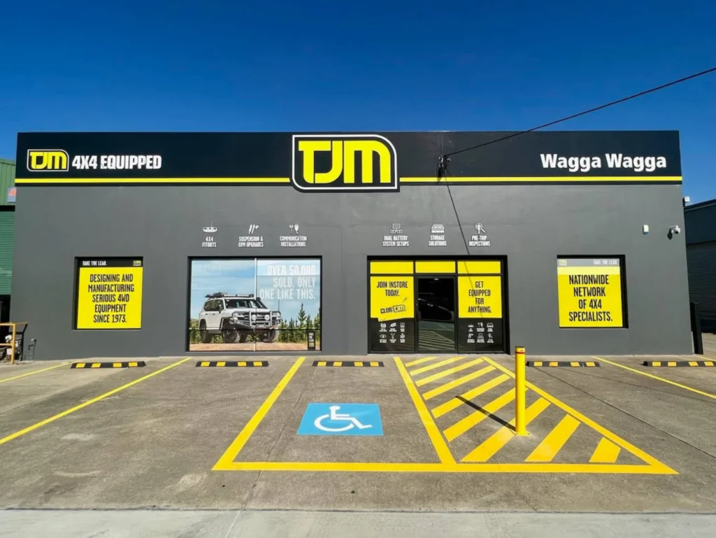 TJM Wagga Wagga Shop Front