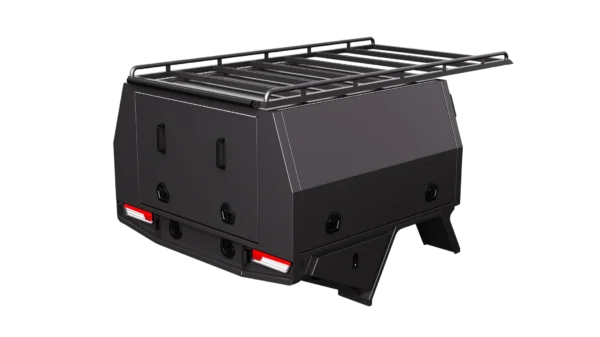 Trojan Canopies Trade Interior Drivers Side Doors Closed