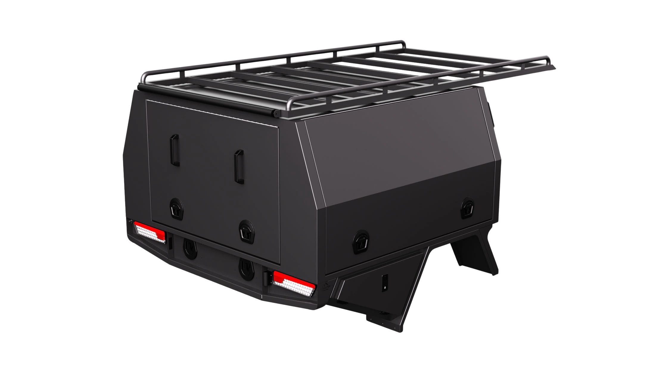 Trojan Canopies Trade Interior Drivers Side Doors Closed