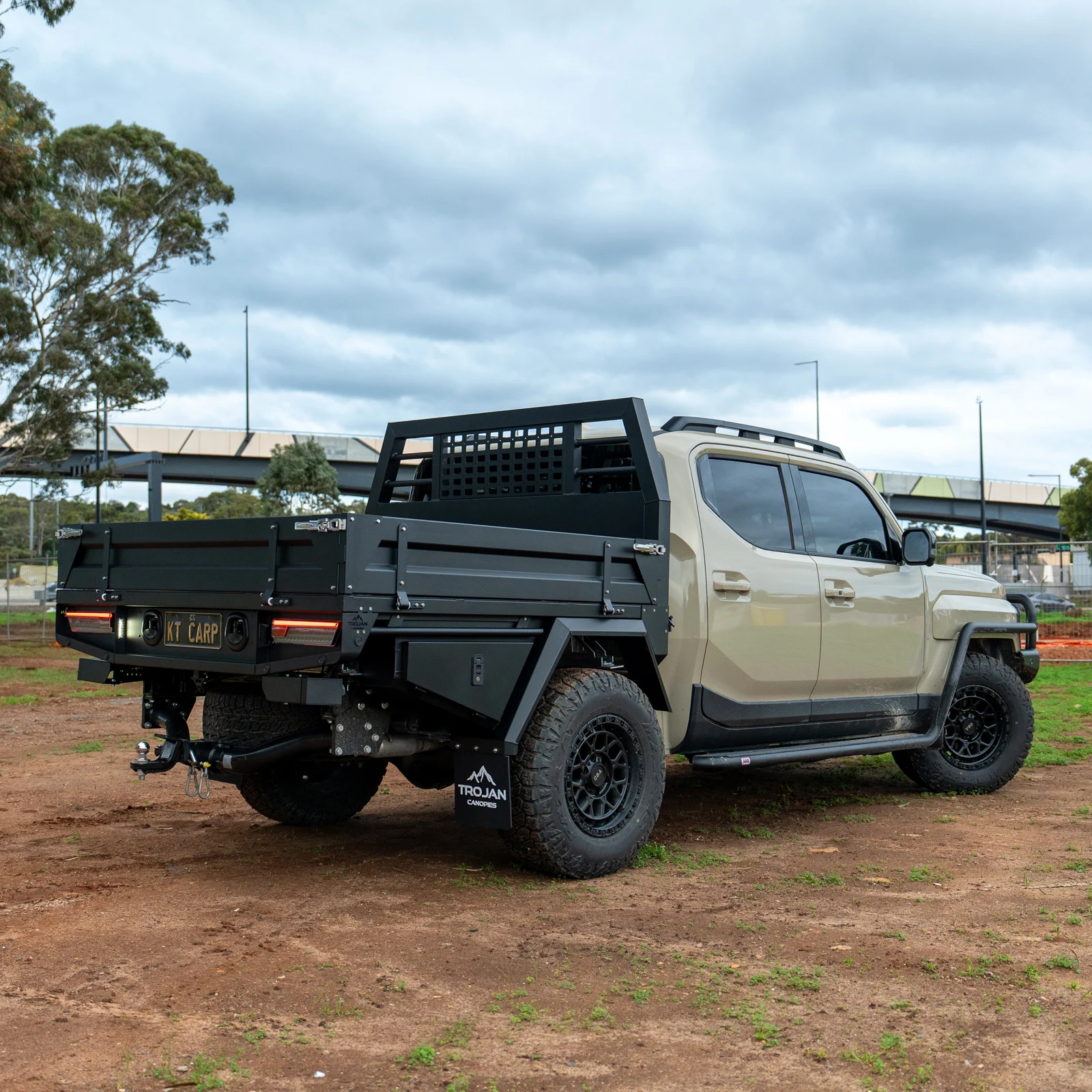 Kia Tasman with Trojan Canopies Tray