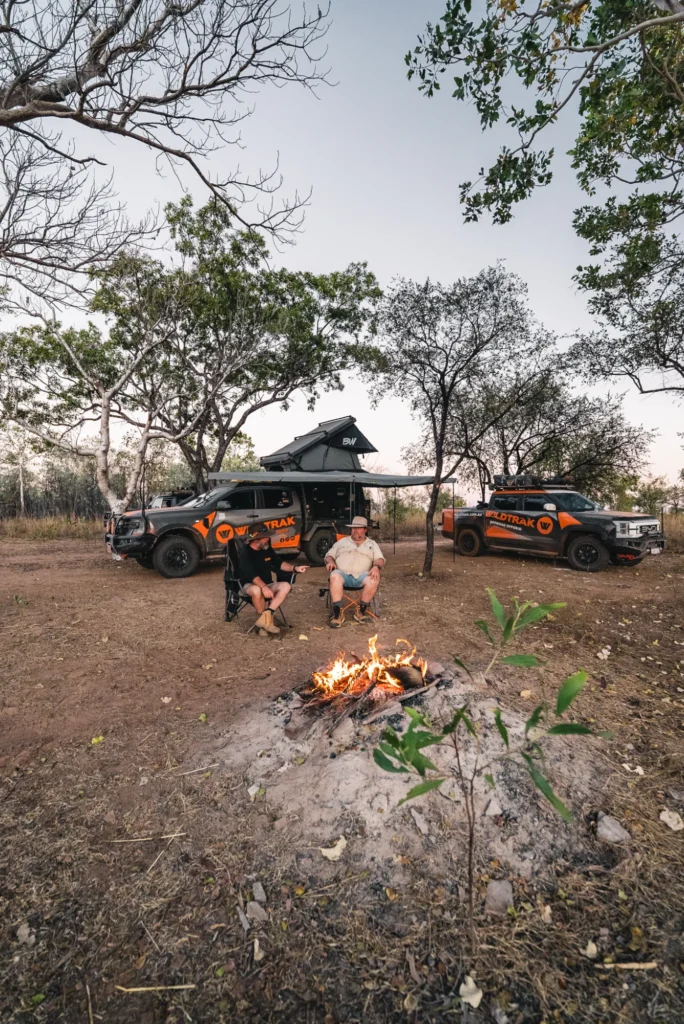 Trojan Canopies camp set up