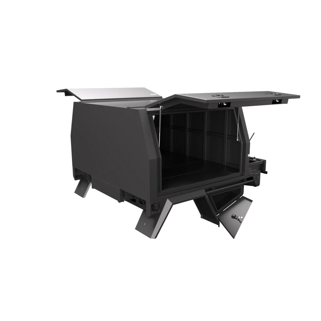 1400 Chassis Mount Service Body Front Passenger Side Open