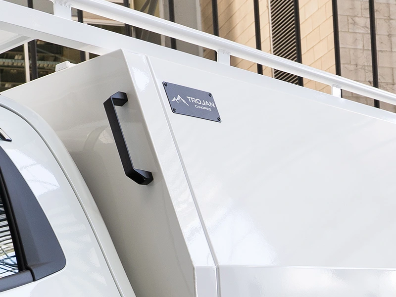 Trade Body Black and White Powdercoating