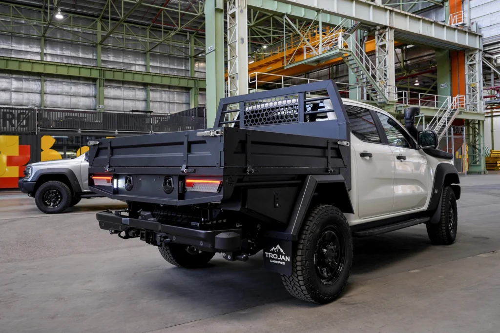 Ford Ranger Super Duty with 1600mm Alloy Tray