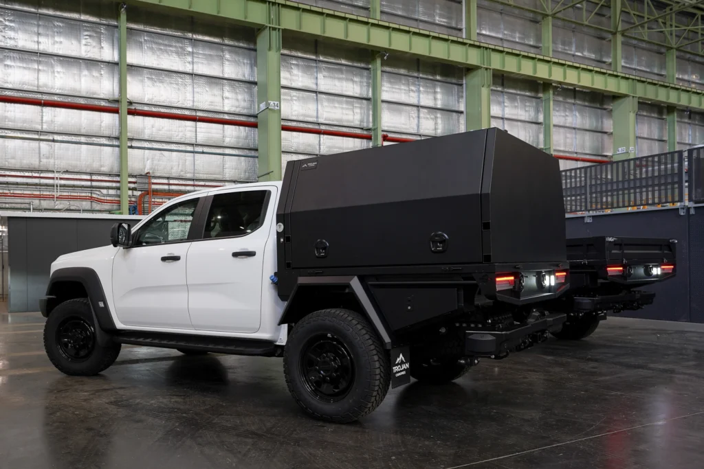 Ford Ranger Super Duty with 1600mm Tray and 1600mm Canopy