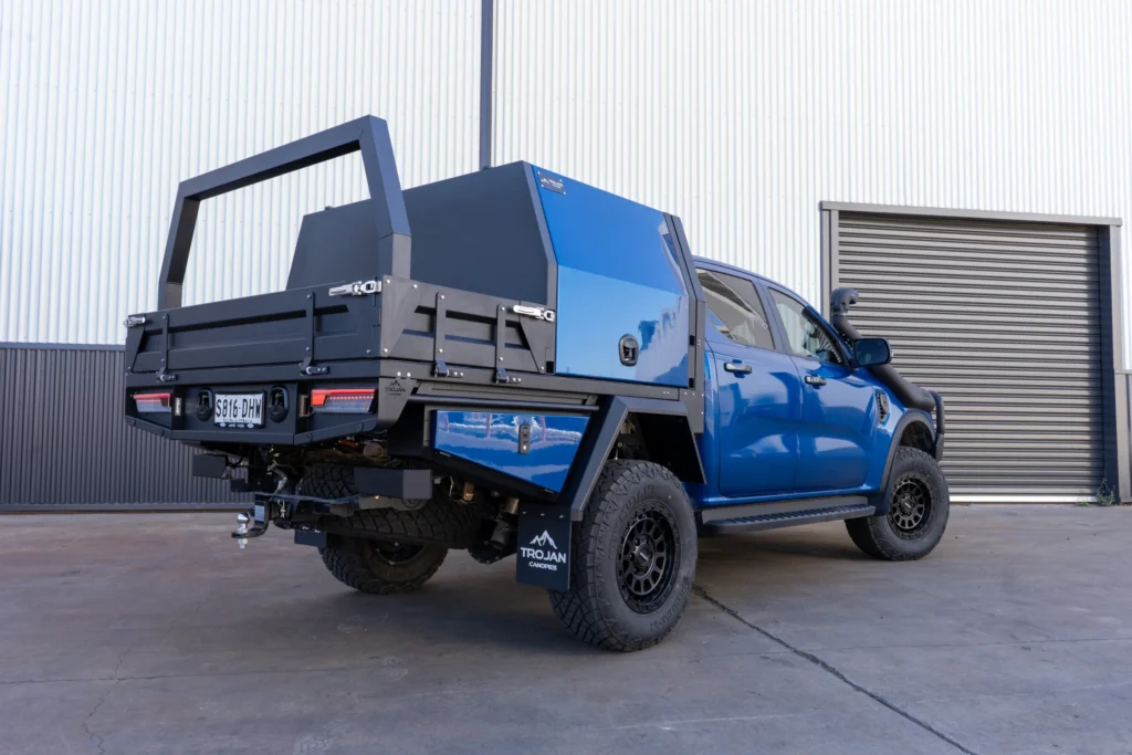 Trojan Canopies 1800 Tray 800 Canopy with Ladder Rack