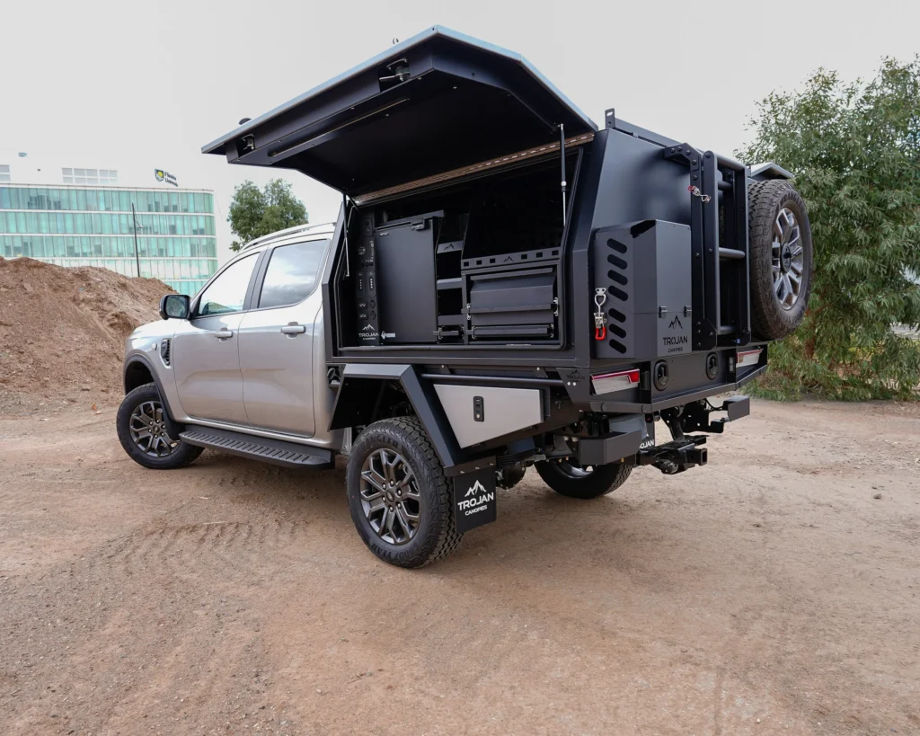 Trojan Canopies Kitchen Fridge Pantry Fitout