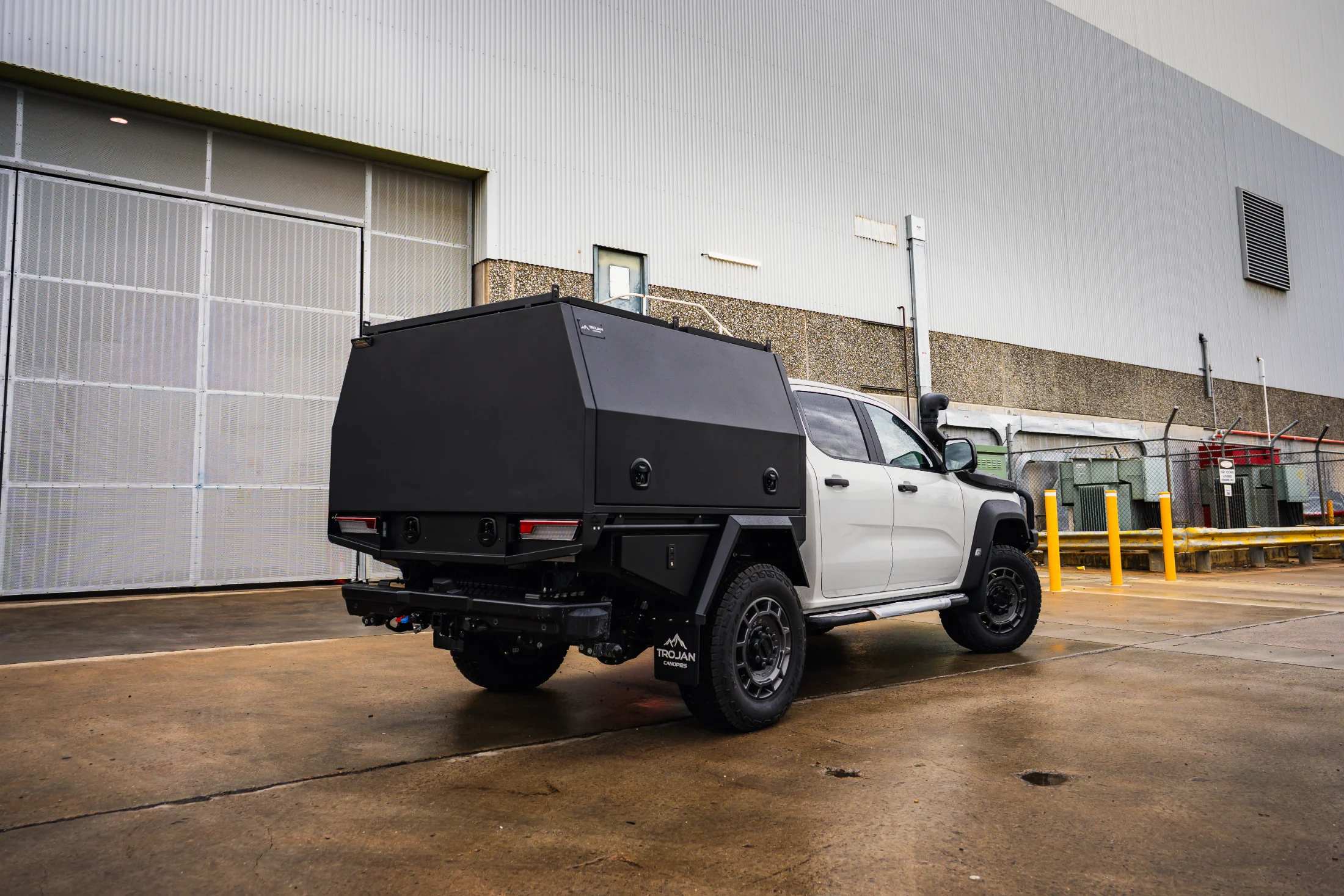 Ford Super Duty with Trojan Canopies Service Body