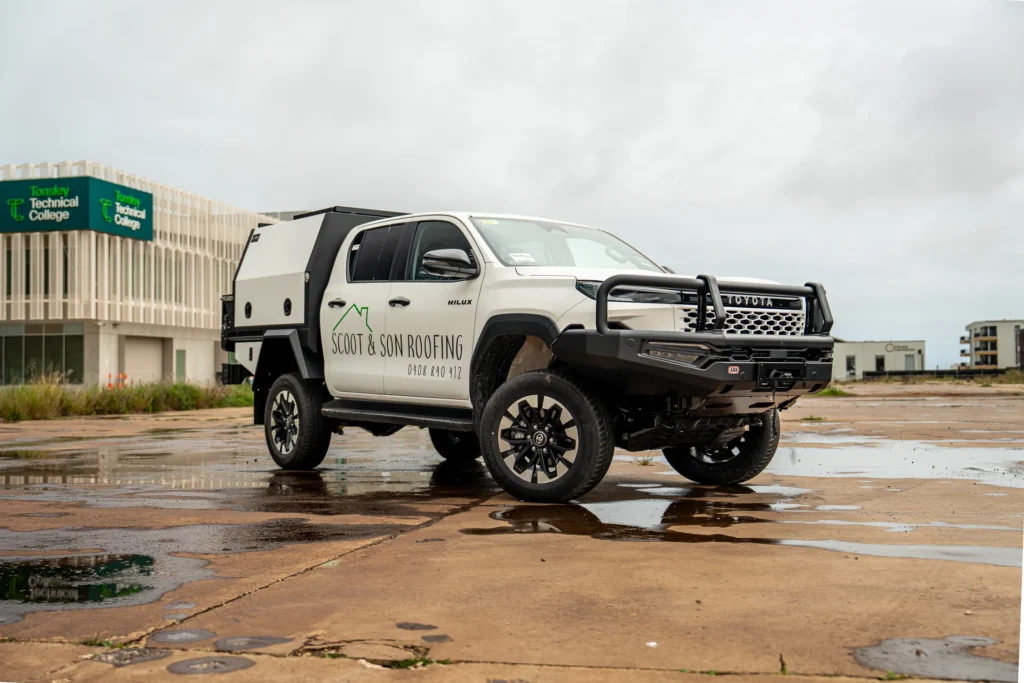 Toyota Hilux N90 with Chassis Mount 1400mm Service Body