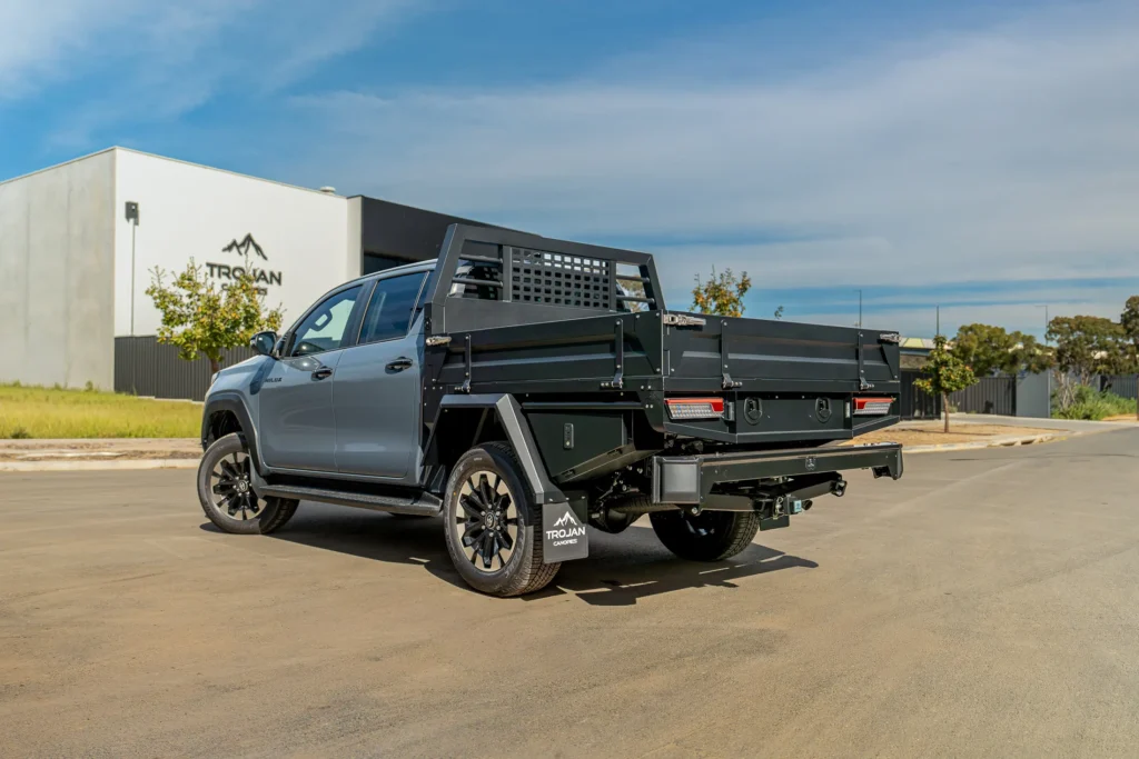 Toyota Hilux With Trojan Canopies Tray